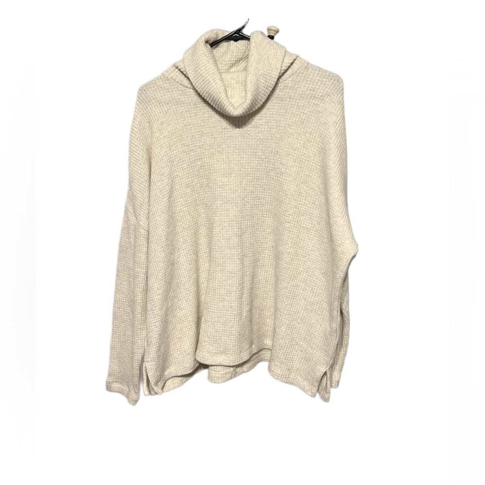 Women’s M Cowl neck beige